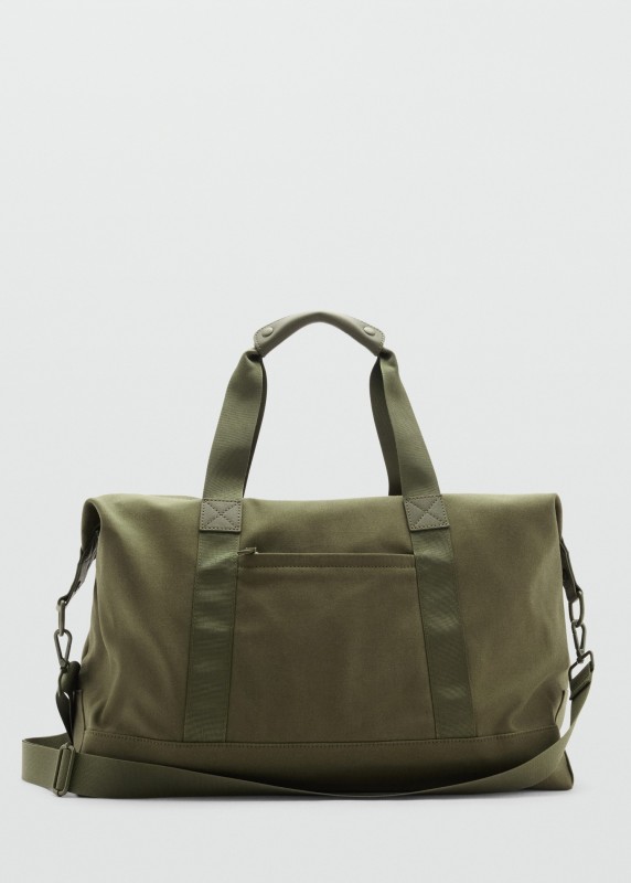 Bolsa viaje 100% algodón reciclado