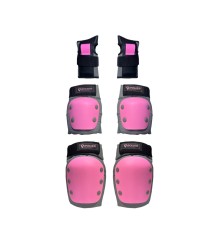 Kit de Protecciones V-Roller - Gris/Rosa