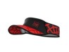 Compressport Visera SPIDERWEB ultra ligera Negro Rojo