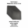 Piso Gym Tatami ADX 8 piezas de 60x60x 1.2 cm cubre 2.88 m²