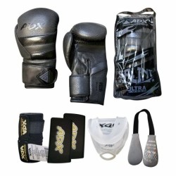Kit De Guantes Para Boxeo Adx Modelo Split + Complementos
