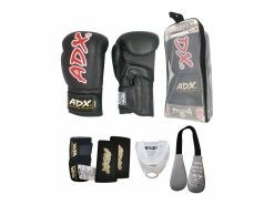 Kit Guantes Box Adx Modelo Prisma3 Peso Real + Complementos