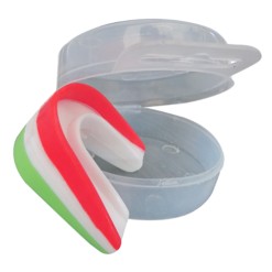 Protector bucal doble termoformable tricolor (con estuche)