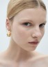 Pendientes aros textura