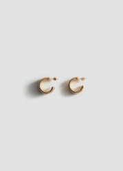 Pendientes aros textura