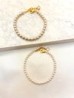 Pulsera Perlas Acero