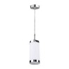 LAMPARA DECORATIVA COLGANTE E26 1 LUZ BCO 100-240V CRISTAL BAMBERA NO INCLUYE FOCO
