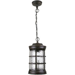 LAMPARA DECORATIVA COLGANTE E26 1 LUZ CAFE 100-240V ANTIGUO TERME I NO INCLUYE FOCO