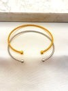 Pulsera Aro Twist Acero