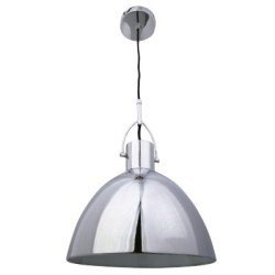 LAMPARA DECORATIVA COLGANTE E26 1 LUZ CROMO 100-127V BAMBA II NO INCLUYE FOCO