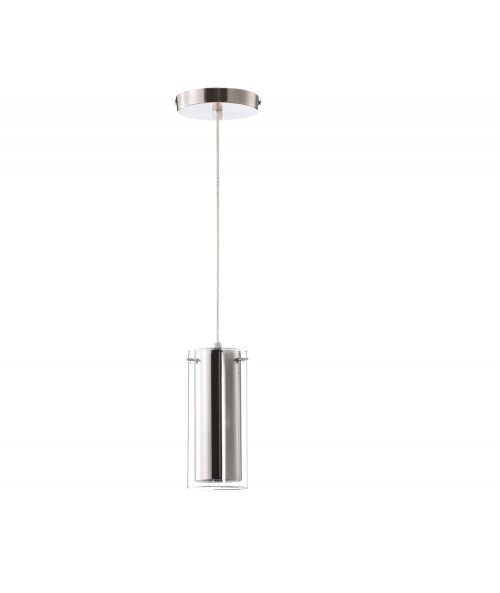 LAMPARA DECORATIVA COLGANTE E26 1 LUZ SATIN 127V NO INCLUYE FOCO