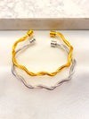Pulsera Aro Entrelazado Acero