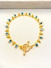 Pulsera Ojito Colgante Broche T