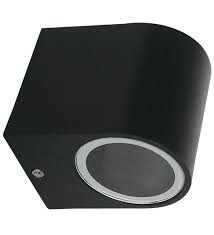 LAMPARA SUPERFICIE PARA MURO GU10 DECORATIVA 90-260V NEGRO NO INCLUYE FOCO ARTLITE
