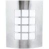 LAMPARA SUP P/MURO E27 DECORATIVA 100-240V 1 LUZ SATIN TURIN I NO INCLUYE FOCO