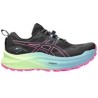 Tenis Asics TRABUCO MAX 2 Running Negro Rosa Mujer