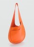 Bolso piel troquelado