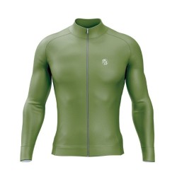Jersey Iscali Olive Ascent Manga Larga