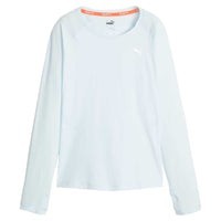 Playera Deportiva Puma CLOUDSPUN LS TEE Azul Mujer
