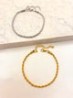 Pulsera Torsal 3 y 4mm Acero
