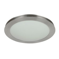 LAMPARA P/TECHO DECORATIVA E27 1 LUZ SATIN NO INCLUYE FOCO