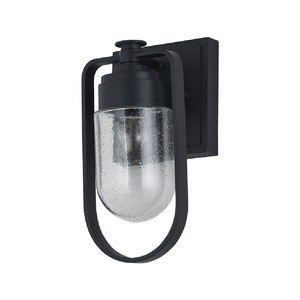 LAMPARA SUP P/MURO E27 DECORATIVA 100-240V 1 LUZ NEGRO NO INCLUYE FOCO