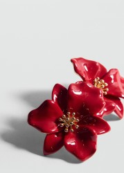 Pendientes maxi flor