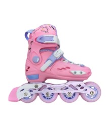 Kit de Patines Sweet Rocket Pro Plus Rosa - Con Protecciones