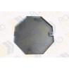 Tablero con ceja sin acabado de 86 x 86 cm Octagonal (SR-6 ALTO)