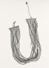 Collar choker cristales combinados