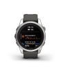 Garmin Smartwatch Fenix 7S Pro Solar Silver