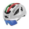 Casco Salice Gavia Blanco ITA y Lentes Salice 022 Blanco ITA