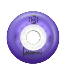 Ruedas LUMINOUS LED Purple - 80mm/85a