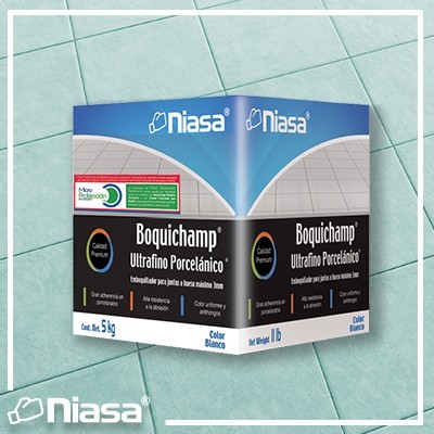 BOQUILLA SIN ARENA BLANCO SACO 5KG NIASA