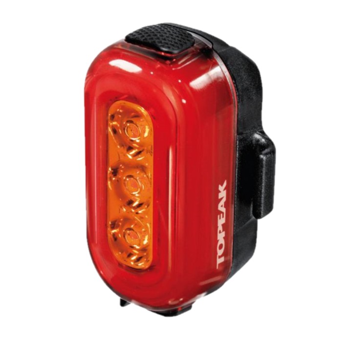 LUZ TRASERA TOPEAK DE 100 LUMENES TAILLUX USB ROJO/AMARILLO