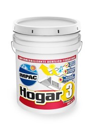 IMPER FIBRATADO HOGAR 3 ANOS TERRACOTA CUBETA IMPAC