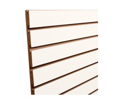 PANEL RANURADO BLANCO 4' X 8' X 3/4"