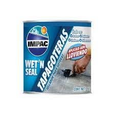 SELLADOR ASFALTICO TAPAGOTERAS 1LT APARIENCIA FIBROSA WET N SEAL