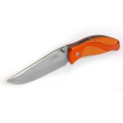WALLIS Navaja con mango metal naranja con clip