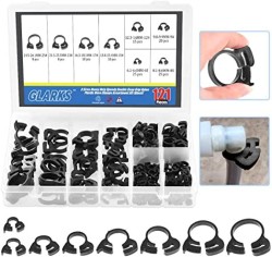 ABRAZADERA DE PLASTICO PARA CABLE CON 120 VARIAS MEDIDAS