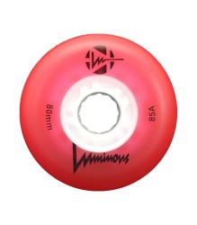 Ruedas LUMINOUS LED Red - 80mm/85a