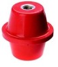 AISLADOR EPOXICO 3/8 2300V TIPO MANZANA 2 CON INSERTO DE LATON