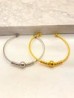Pulsera Cordon Balines Acero