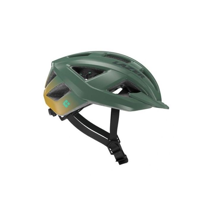 CASCO GRAVEL LAZER CERRO KINETICORE VERDE HUMO
