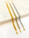 Pulsera Chunky #3 Acero