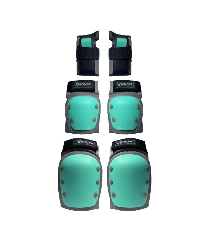 Kit de Protecciones V-Roller - Gris/Azul