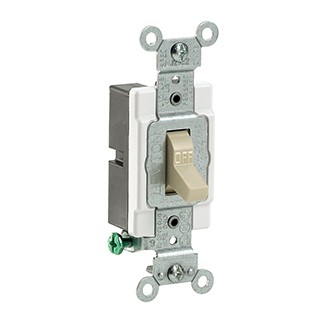 APAGADOR SENCILLO 15A 120/277V MARFIL
