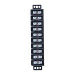 BLOCK TERMINALES P/CABLE 10 POLOS 600V GB