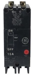BREAKER TEY 2 X 15A 480/277V GE