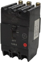 BREAKER TEY 3 X 100A 480V GE